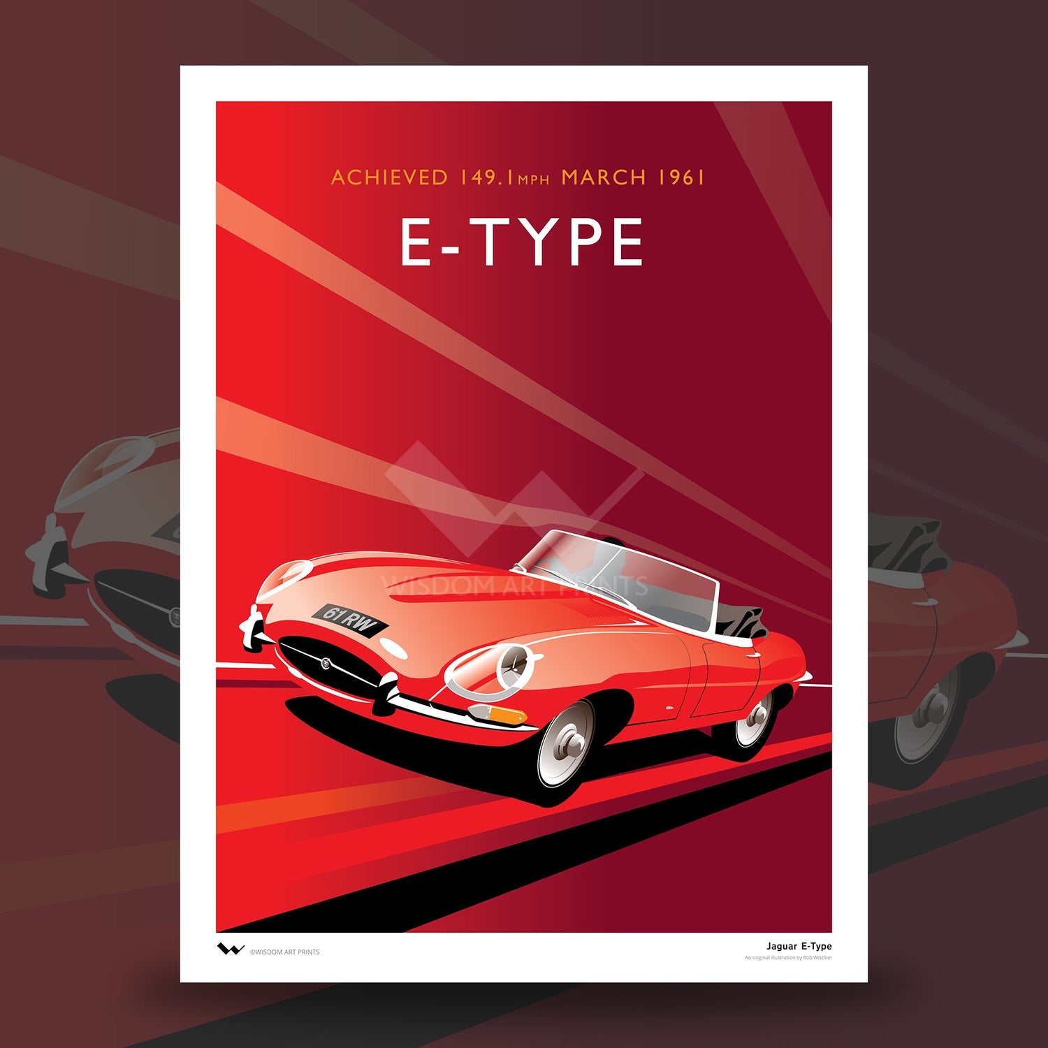 Classic Automotive Art Prints