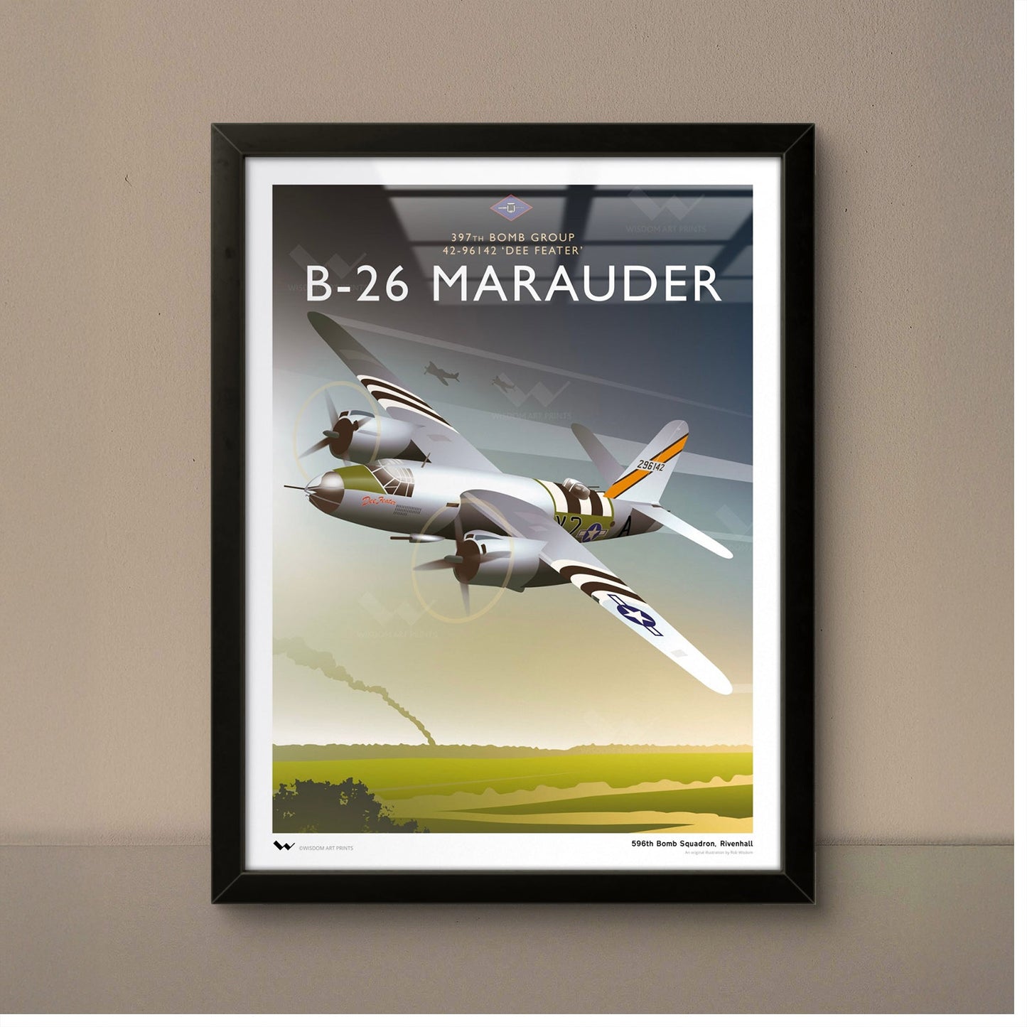 B-26 Marauder (596th Bomb Squadron USAAF)