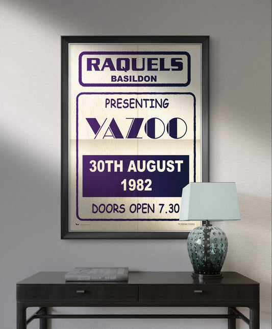 Raquels Yazoo Poster