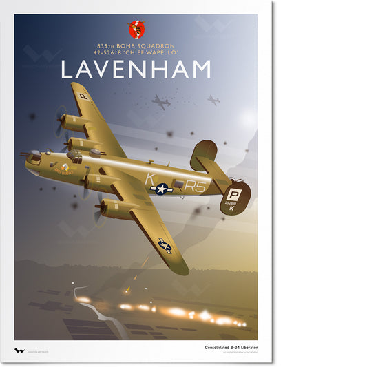 RAF Lavenham art print