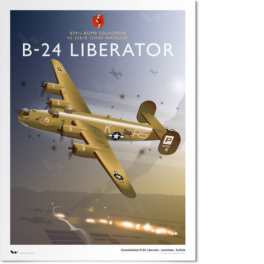 B-24 Liberator art print