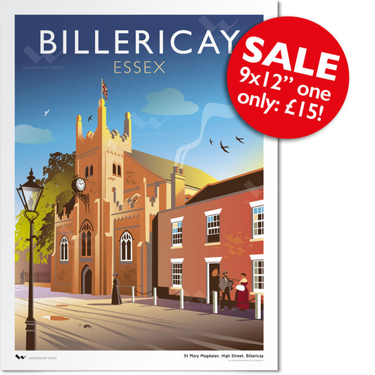 Billericay, Essex (9" x 12" Sale)