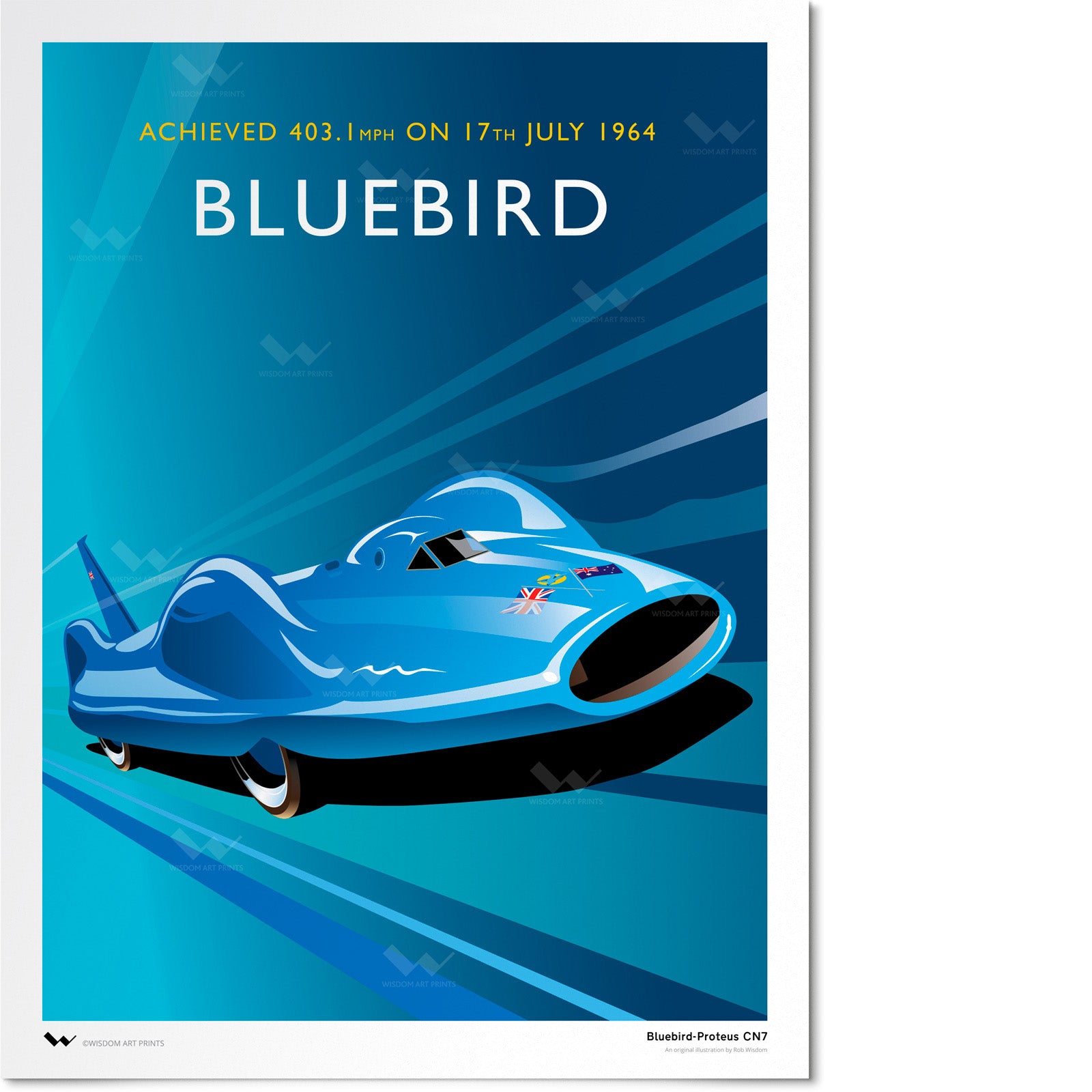 ETRURIA Model 180 PROTEUS BLUEBIRD CN7 Record 1964 1.43 ETRURIA Model 180 PROTEUS BLUEBIRD CN7 Record 1964 1.43