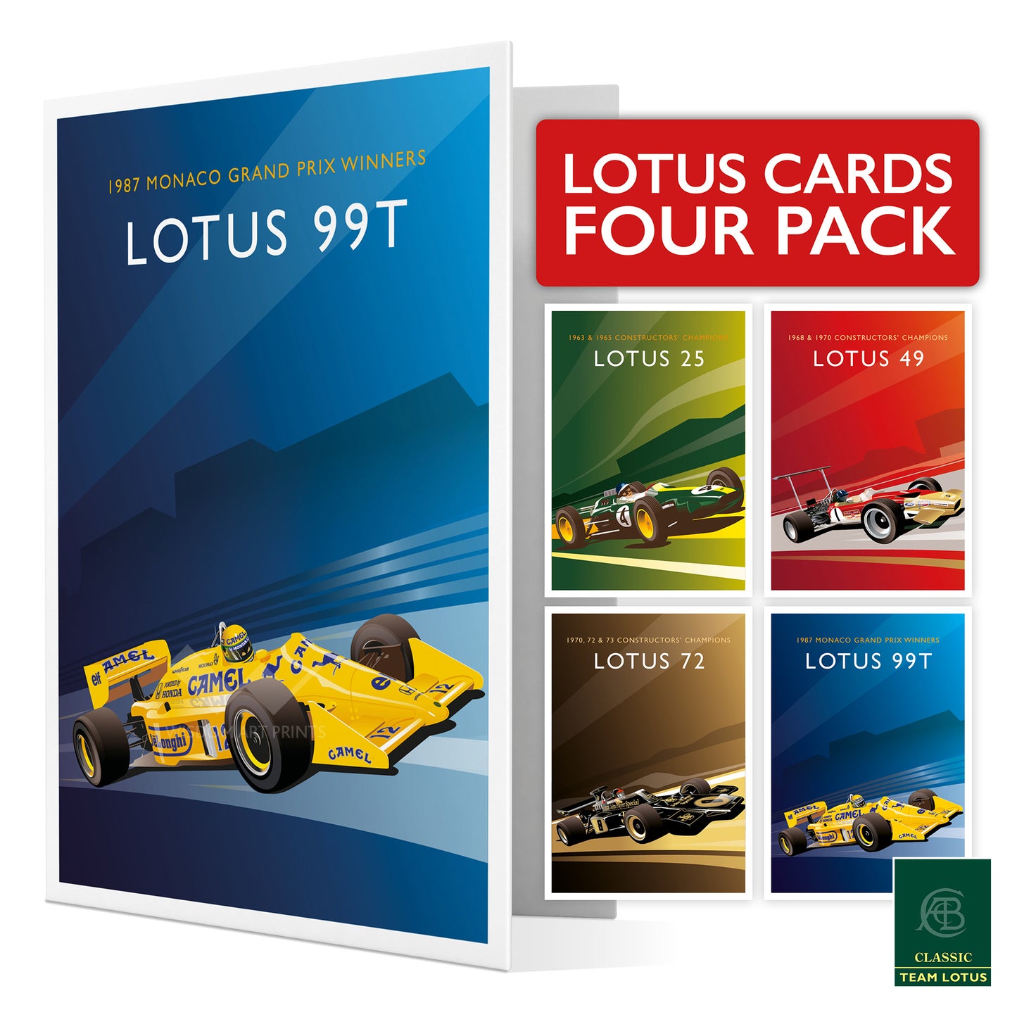 Classic Team Lotus Four Pack