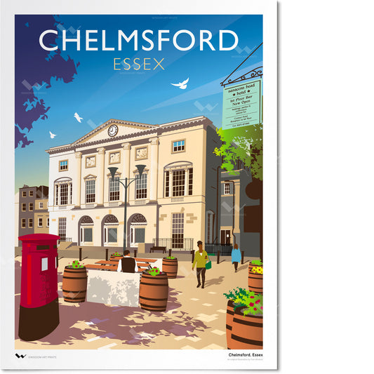 Shire Hall, Chelmsford, Essex Art Print