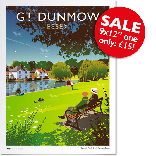 Great Dunmow, Essex (9" x 12" Sale)