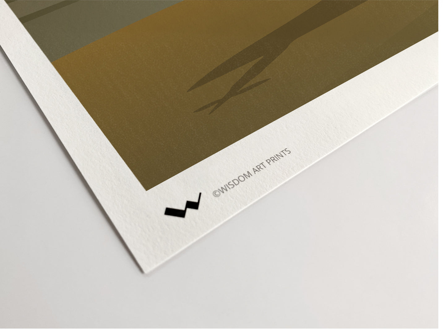 High-quality art print on fine art paper