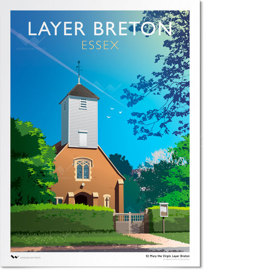Layer Breton, Essex Art Print