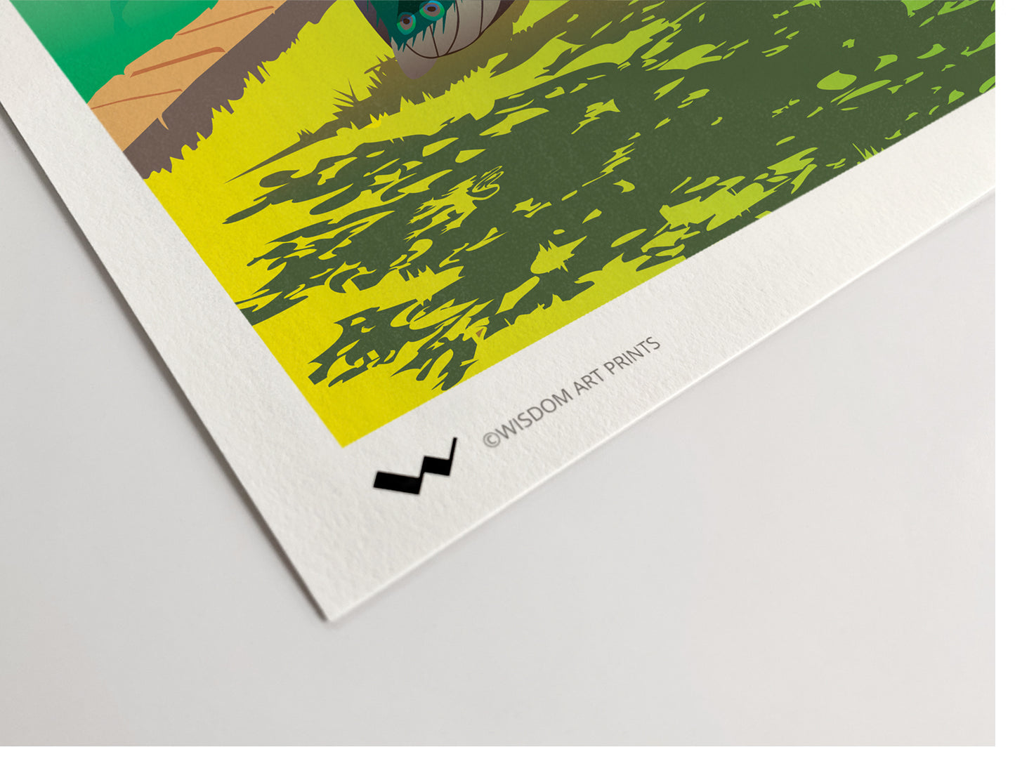 12-colour Giclée art print on archival quality fine art paper