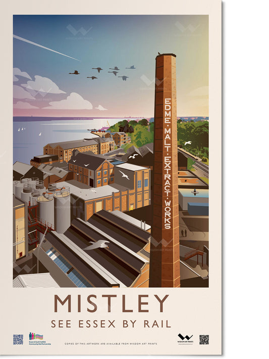 The Maltings, Mistley, Essex (Platform Poster)