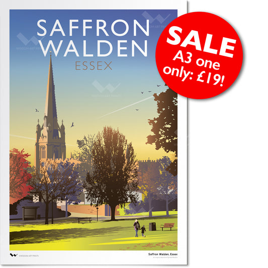 Saffron Walden, Essex (A3 Sale)