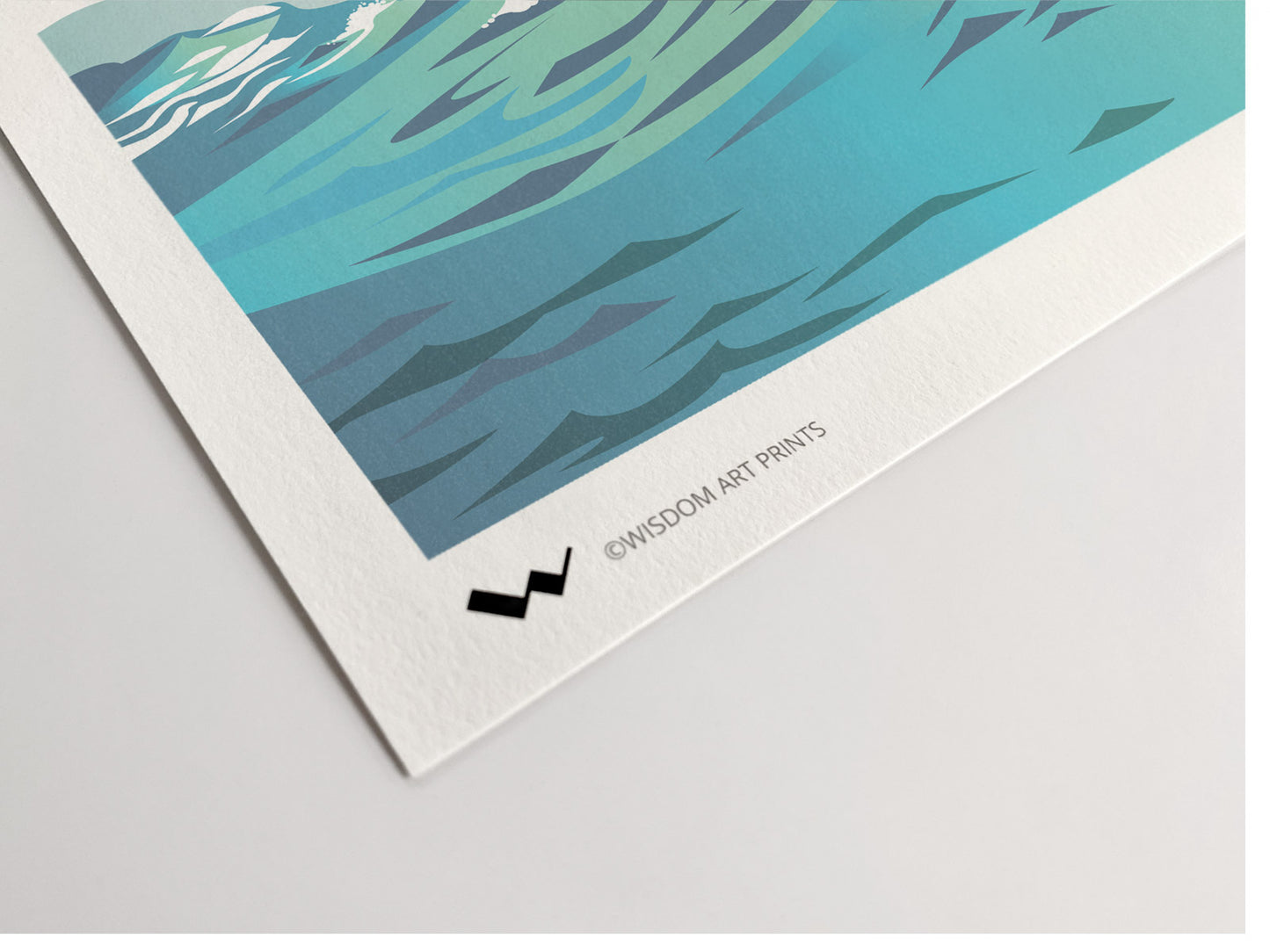 Premium Giclée art print on cotton-rich fine art paper