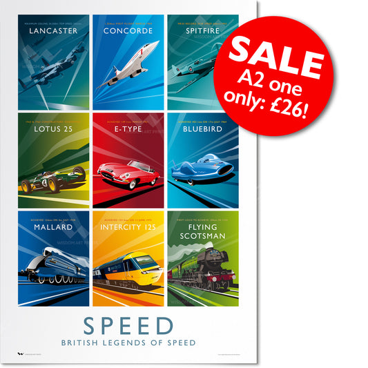 British Legends of Speed (A2 Sale)