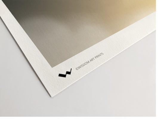 High-quality Giclée art print on fine art paper.