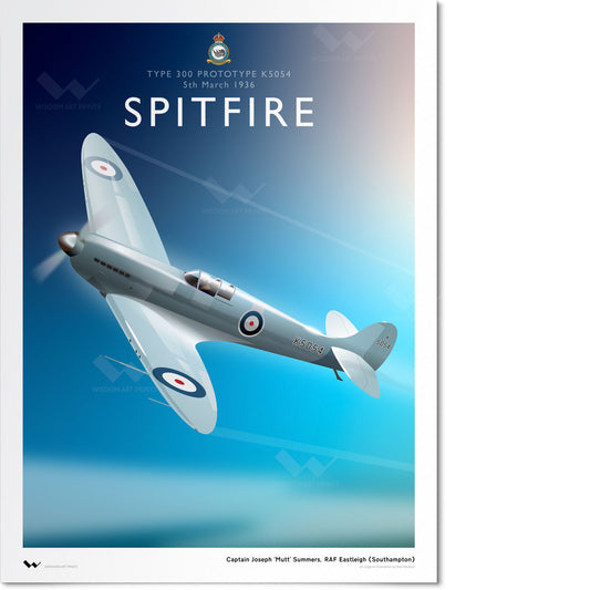 Spitfire K5054 (Maiden Flight)