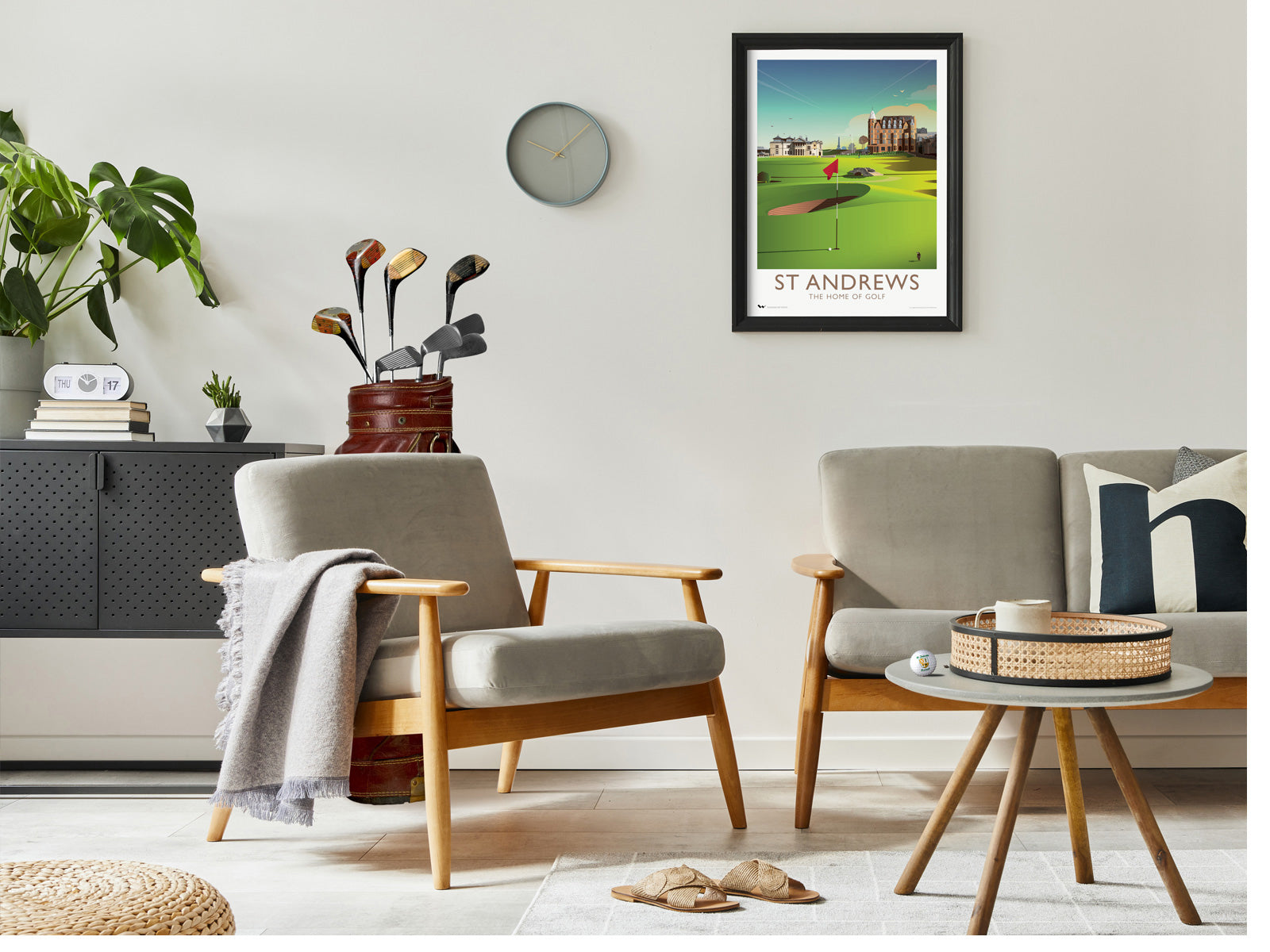 St. Andrews Golf Course Art Print