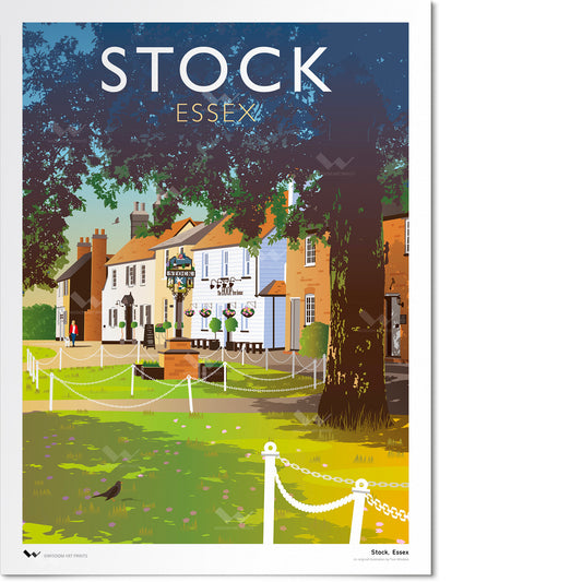 Stock, Essex Art Print