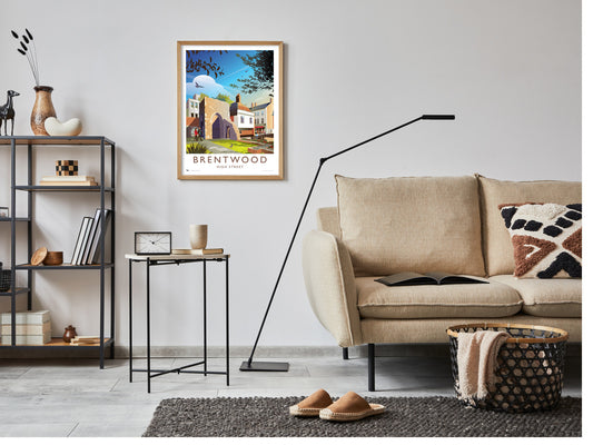 Chapel of St Thomas A Becket, Brentwood Travel Poster