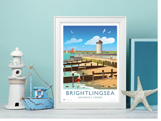 Brightlingsea, Essex Travel Poster