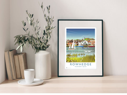 Rowhedge Travel Poster