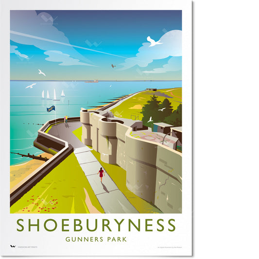 Gunners Park, Shoeburyness Travel Poster