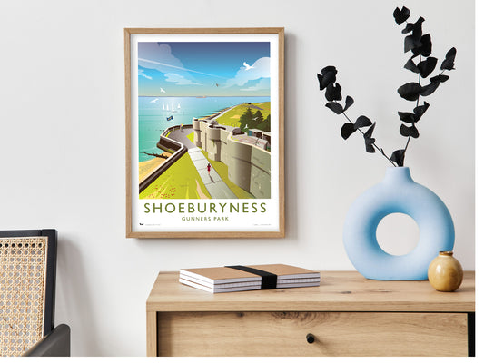 Southend - Shoebury Travel Poster