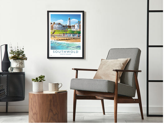 Southwold, Suffolk Travel Poster