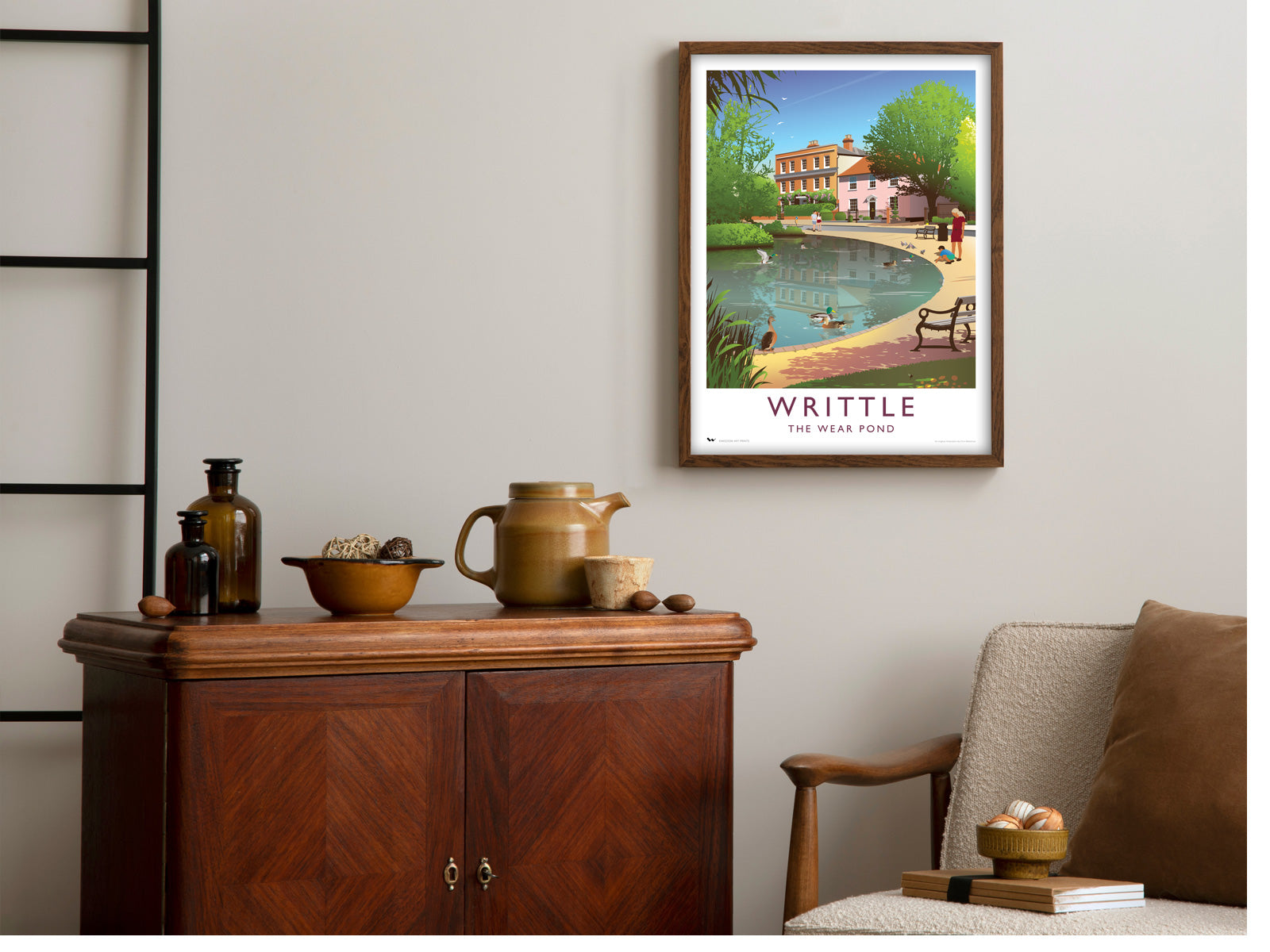 Original illustration of Writtle, Essex