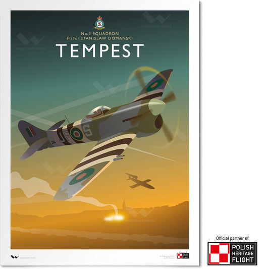 Hawker Tempest Art Print