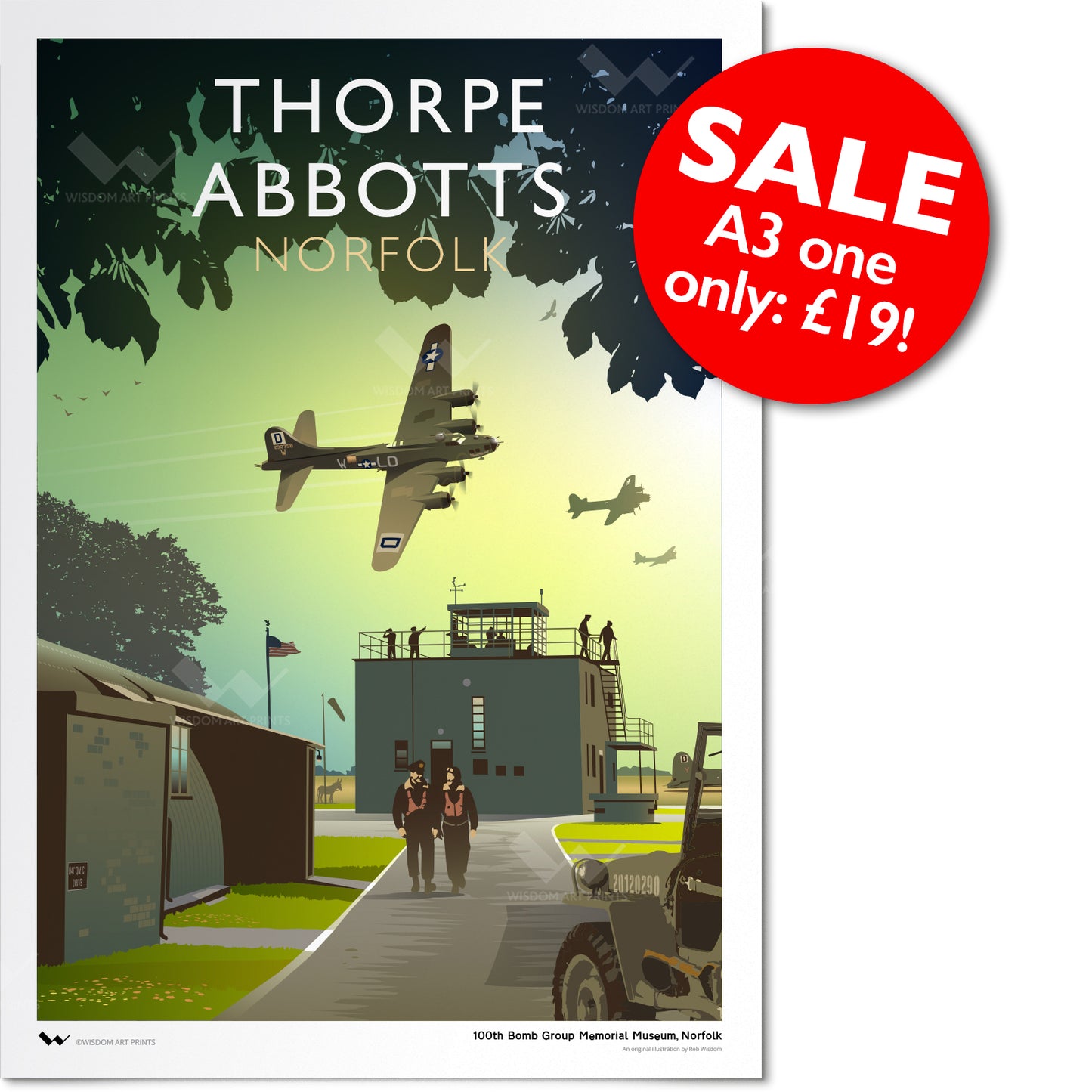 Thorpe Abbotts, Norfolk (A3 Sale)