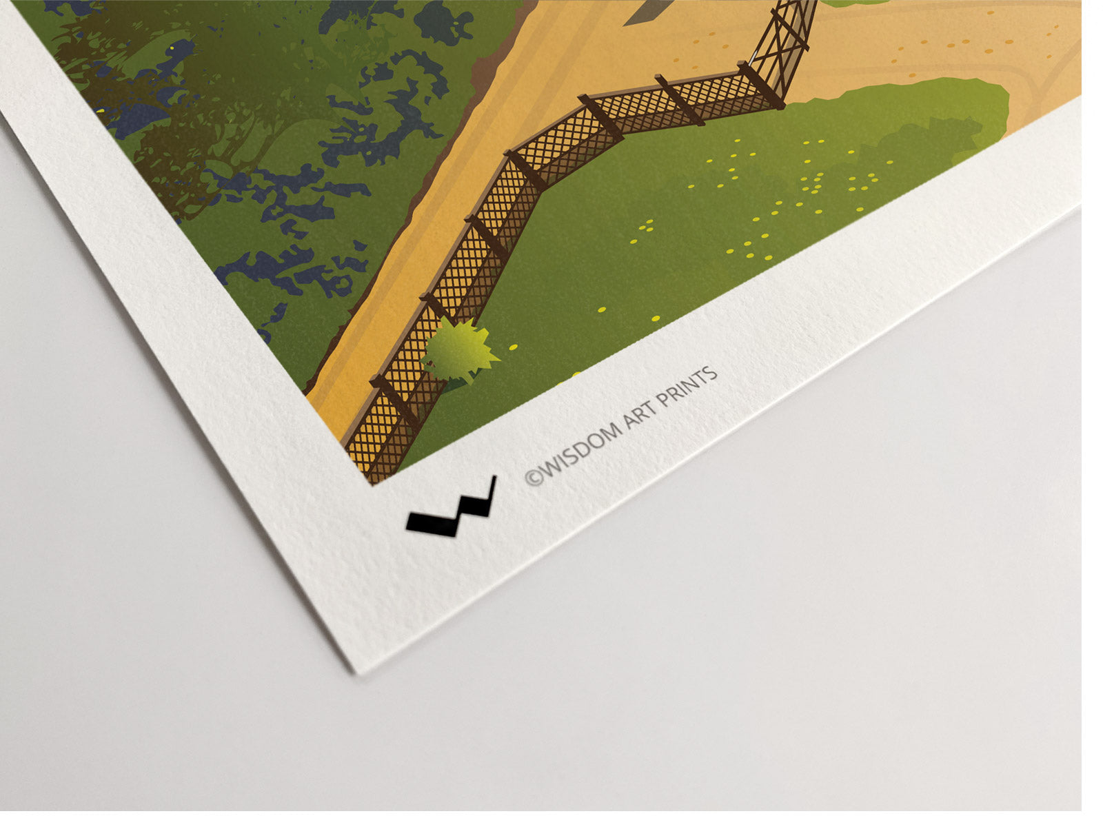 12-colour Giclée art print on cotton-rich fine art paper