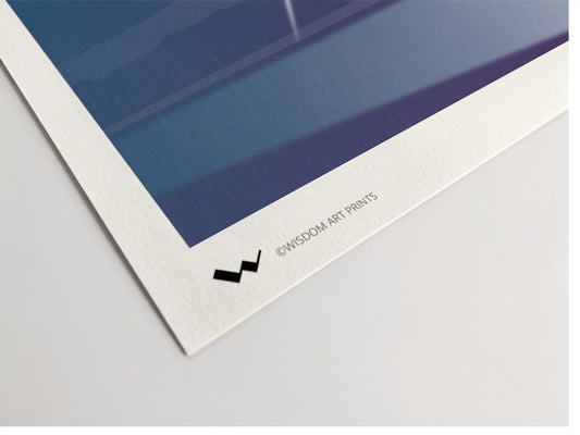 High quality art print on fine art paper