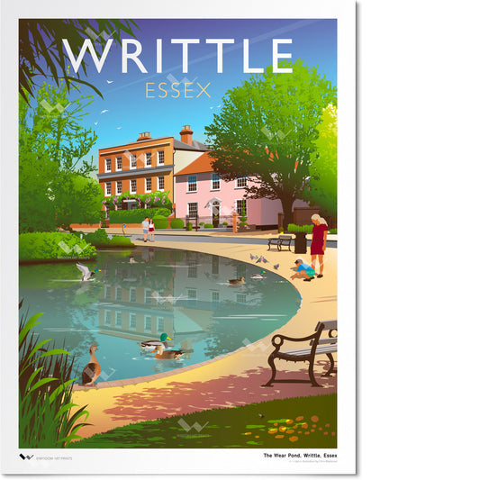 Writtle, Essex Art Print