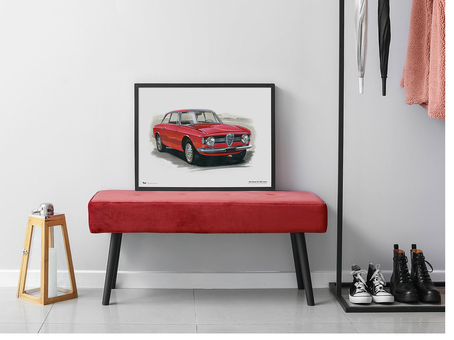 Alfa Romeo 1300 Junior Giclée Print