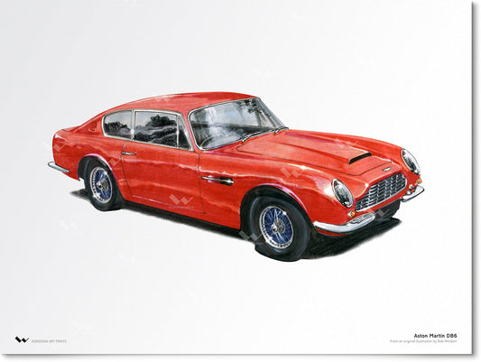Aston Martin DB6 (Red)