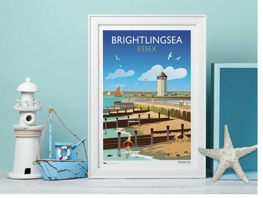 Brightlingsea, Essex Giclée Print