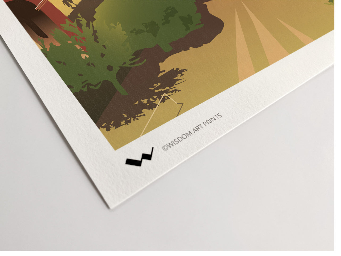 Essex illustration on 308gsm, 100% cotton art paper