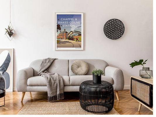 Railway Station Art Print