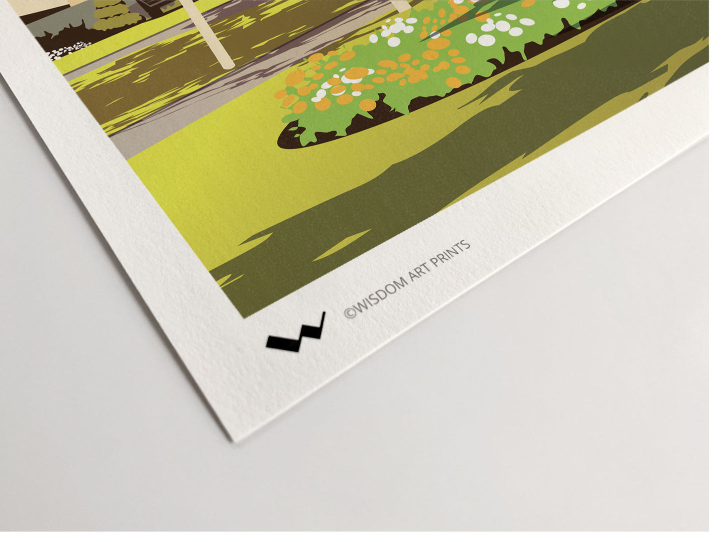 Essex illustration on 100% cotton 308gsm art paper