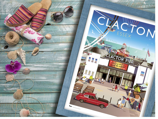 Clacton Pier, Essex Giclée Print