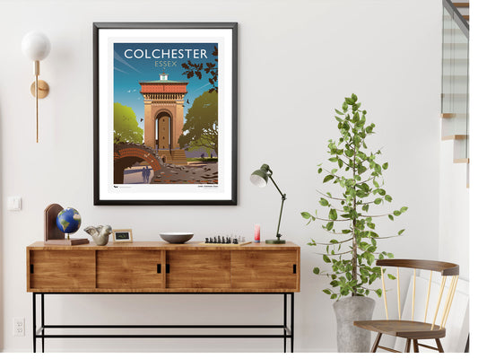 Jumbo, Colchester, Essex Art Print