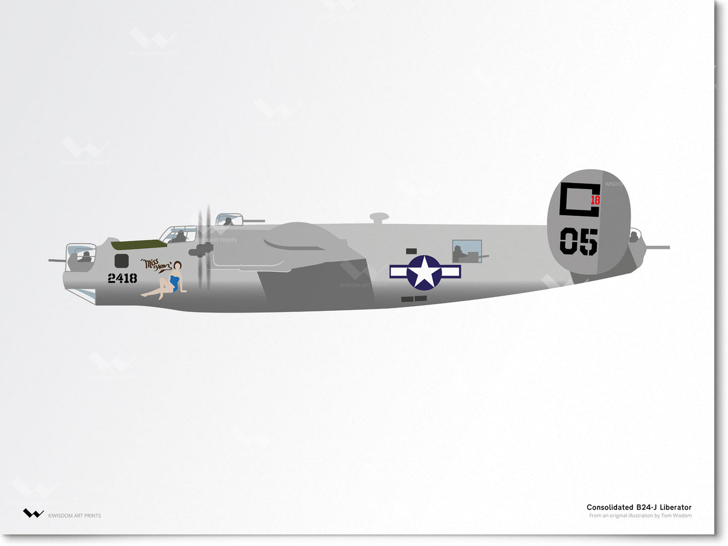 Consolidated B24-J Liberator