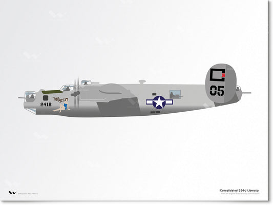 Consolidated B24-J Liberator
