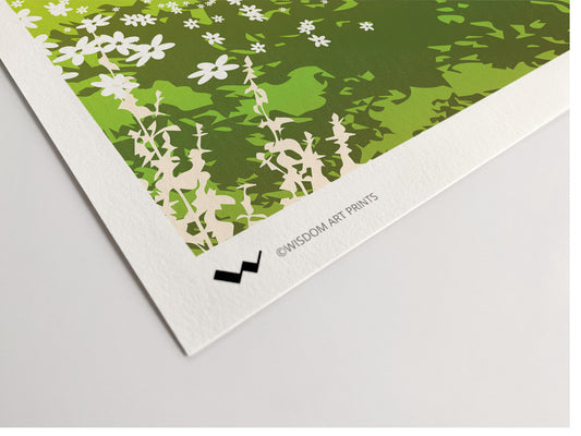 Essex illustration on 100% cotton 308gsm art paper