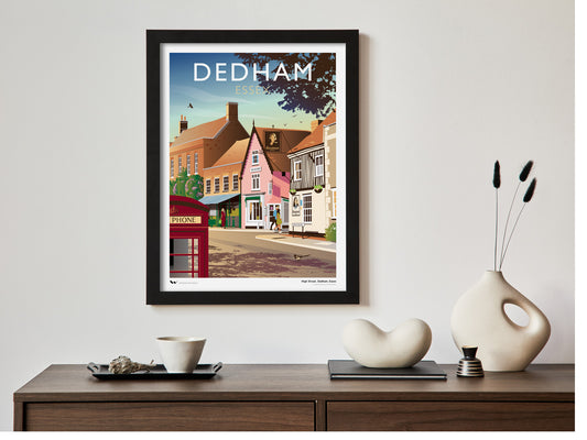 Dedham High Street Art Print