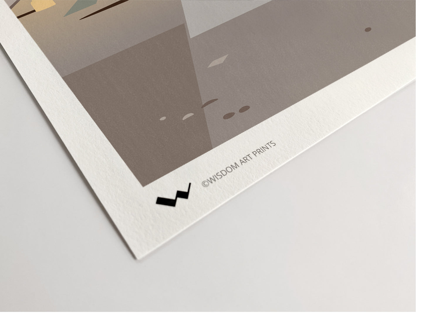 Railway art on 100% cotton Photorag art paper