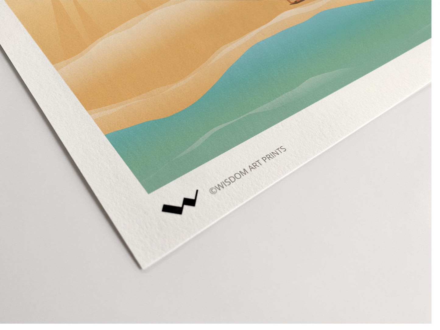 Essex illustration on 308gsm 100% cotton art paper