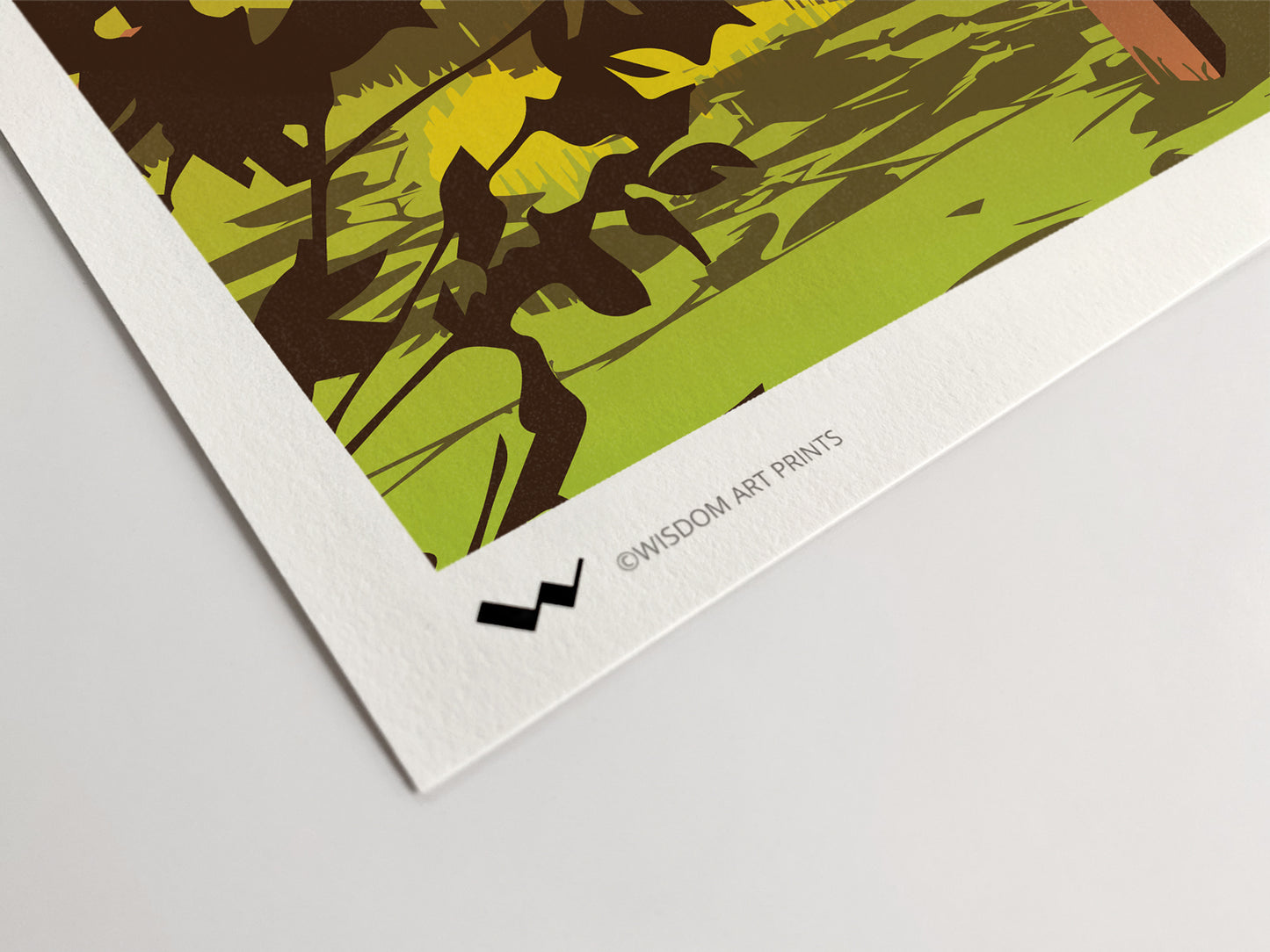 Essex illustration on 308gsm, 100% cotton art paper