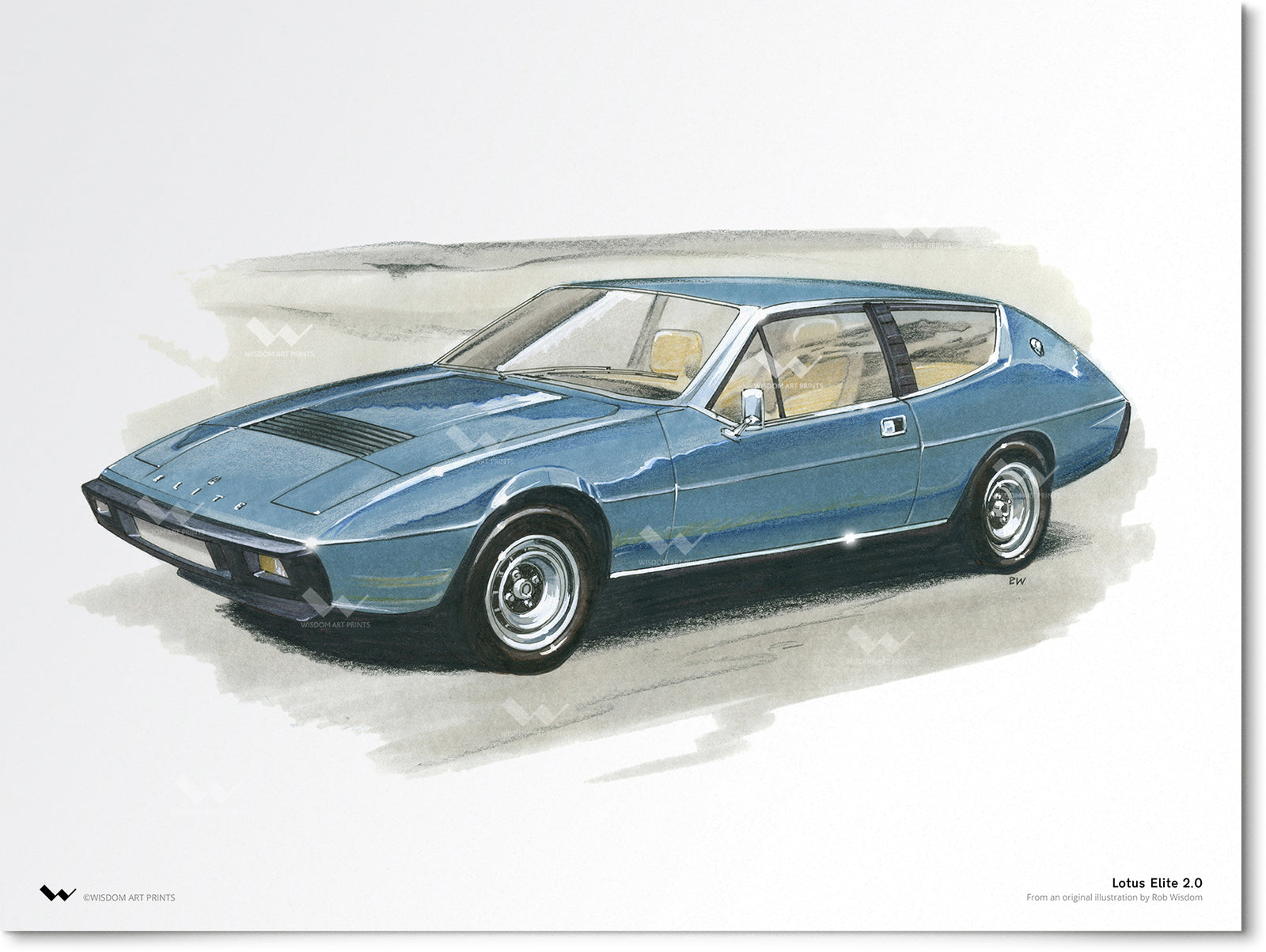 Lotus Elite 2 Art Print – Wisdom Art Prints