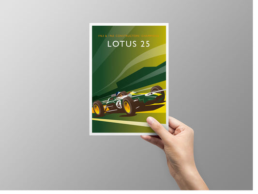 Classic Team Lotus Greeting Card